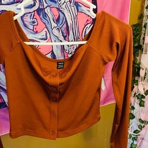Brown long sleeve